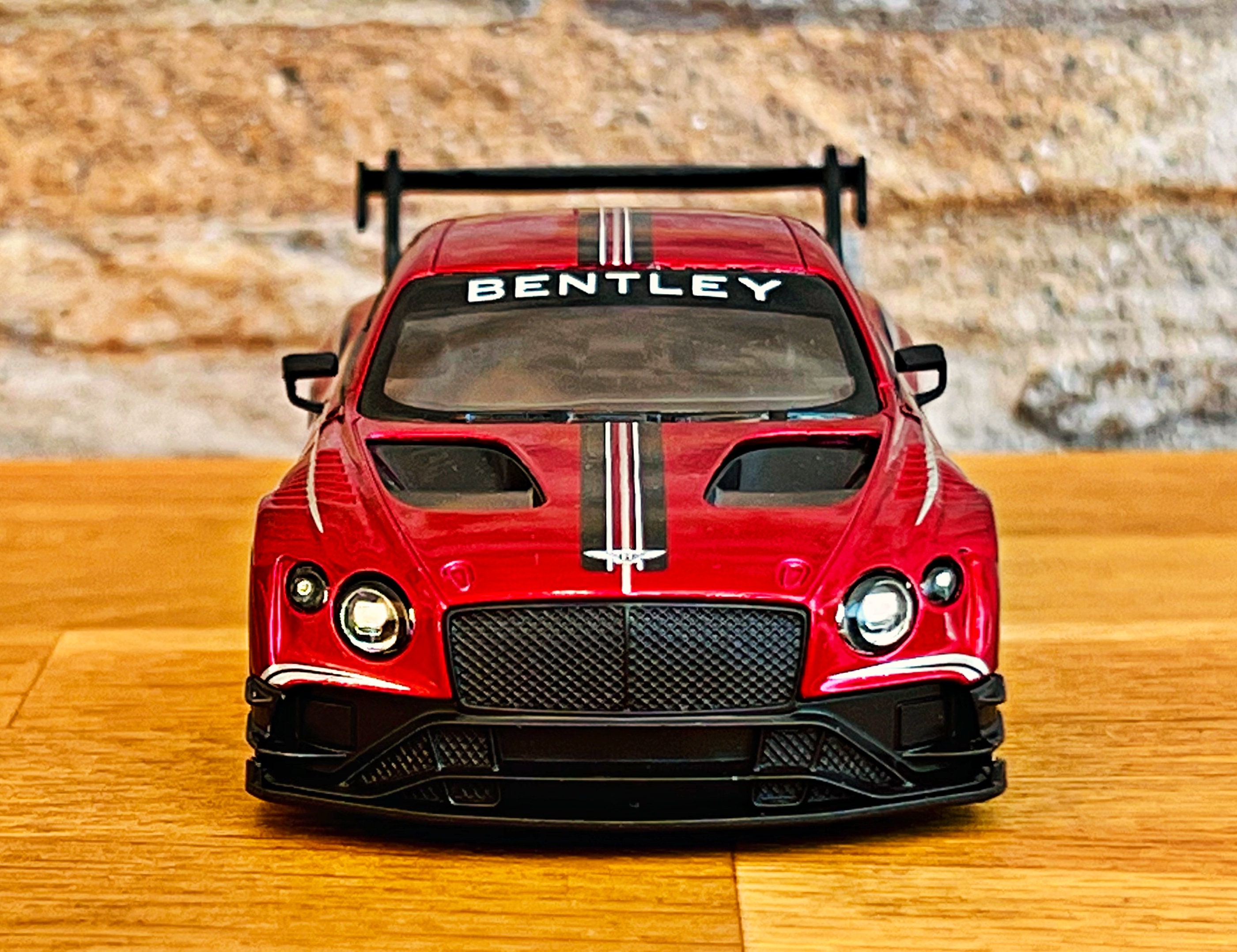 Bentley Continental GT3 Model Car | 1:38 Scale Diecast Collectible