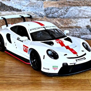 Porsche 911 RSR | Modelauto | 1/24 Miniatuurautootjes | Automodel | Modelauto op schaal 1:24 | Collectie-item | Gegoten model | Porsche Diecast