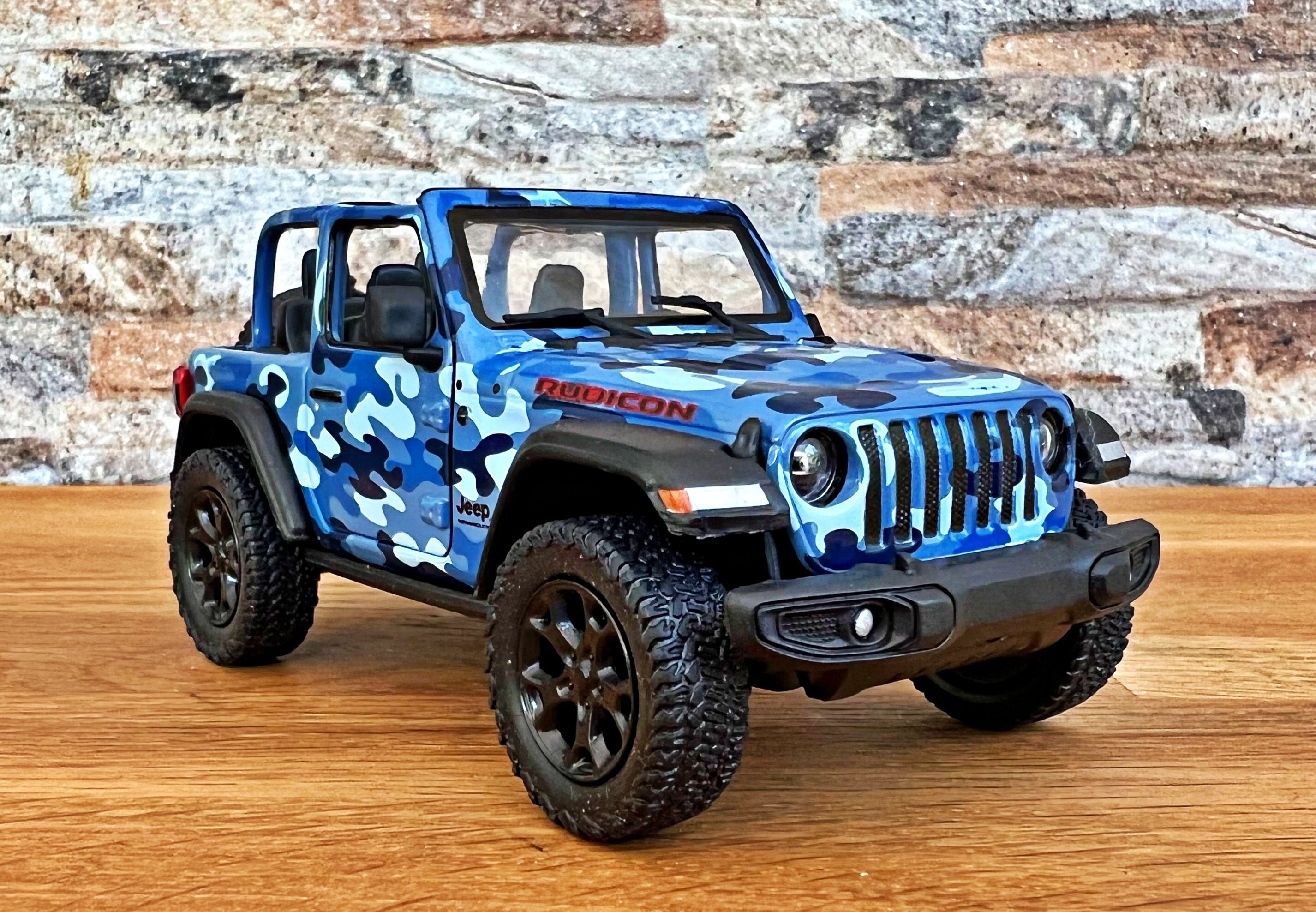 ビッグサイズ1:18ジープラングラールビコン合金カーモデルダイ