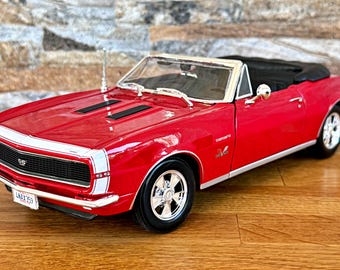 Chevrolet Camaro SS 396 1967 | 1/18 Scale Model Car | Diecast Car