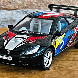 Toyota CELICA , Model car, 1/34 diecast car, 1/34 scale model car, diecast model , Diecast collectible car, Toyota, Die cast metal