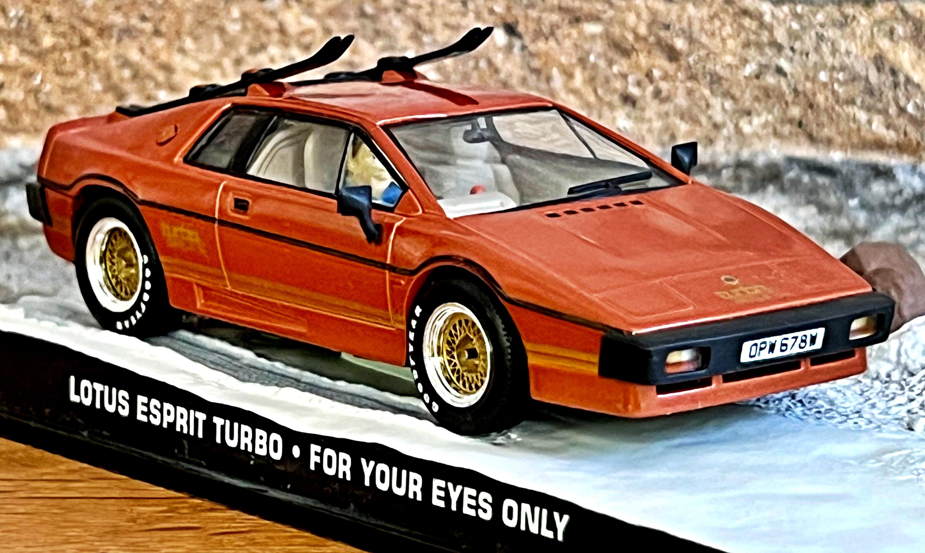 Lotus Esprit Turbo , 007 James Bond Collection, Vintage Diecast