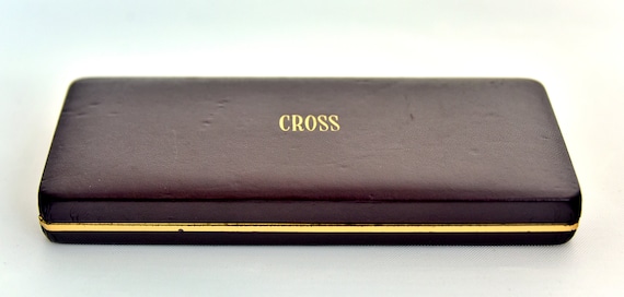 Vintage Gold Brandname Cross Pencil and Ballpoint Set, 1980s, 1/20