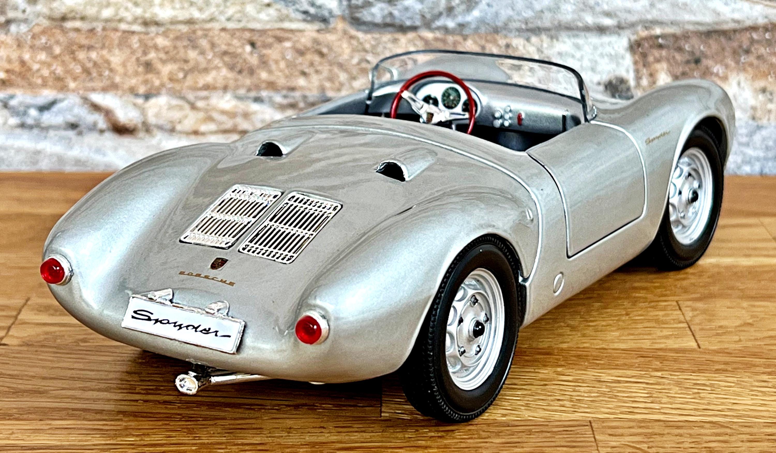 Porsche 550 A Spyder | Vintage Model Car | 1/18 Scale Model Car