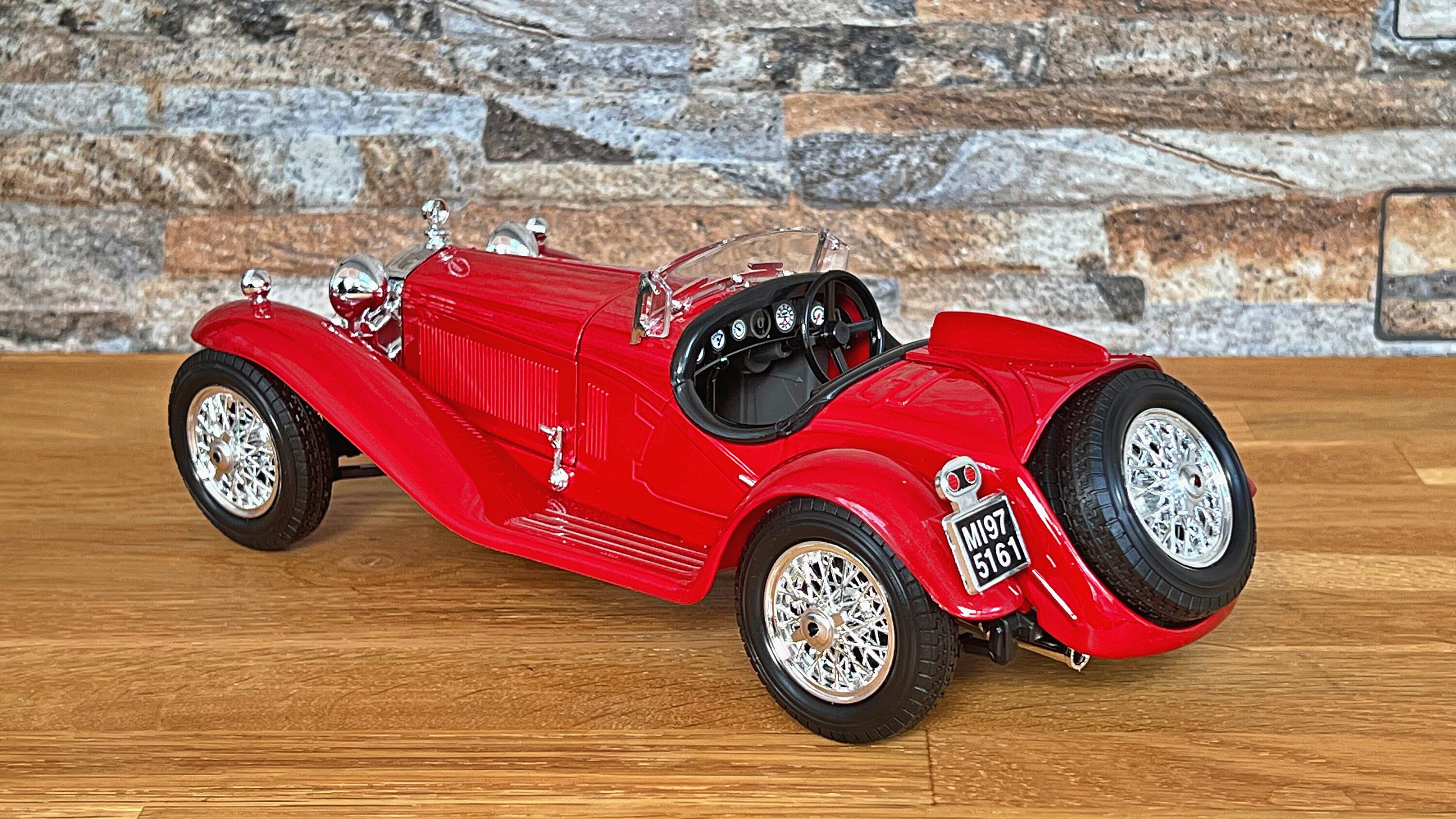 Alfa Romeo 8C 2300 Spider Touring 1932, Model Car, Diecast Car, 1