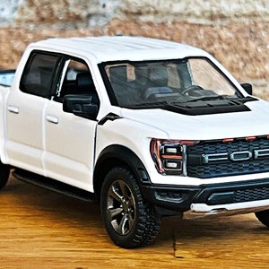 Ford F-150 Raptor 2022, Model car, Diecast truck, 1/46 diecast car, 1/46 scale model car, diecast car, Ford F-150, Diecast Model truck