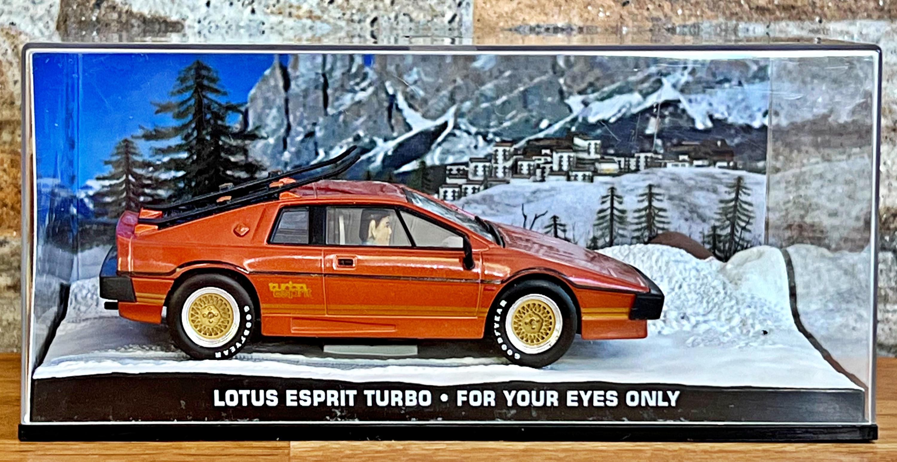 Lotus Esprit Turbo , 007 James Bond Collection, Vintage Diecast