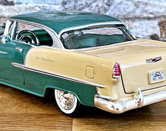 シボレー ベルエア 1955、モデルカー、1:24スケールモデルカー、ダイ
