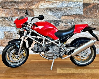 Ducati Monster S4, Scale 1/12 Model Motorcycle, Diecast Motorcycle