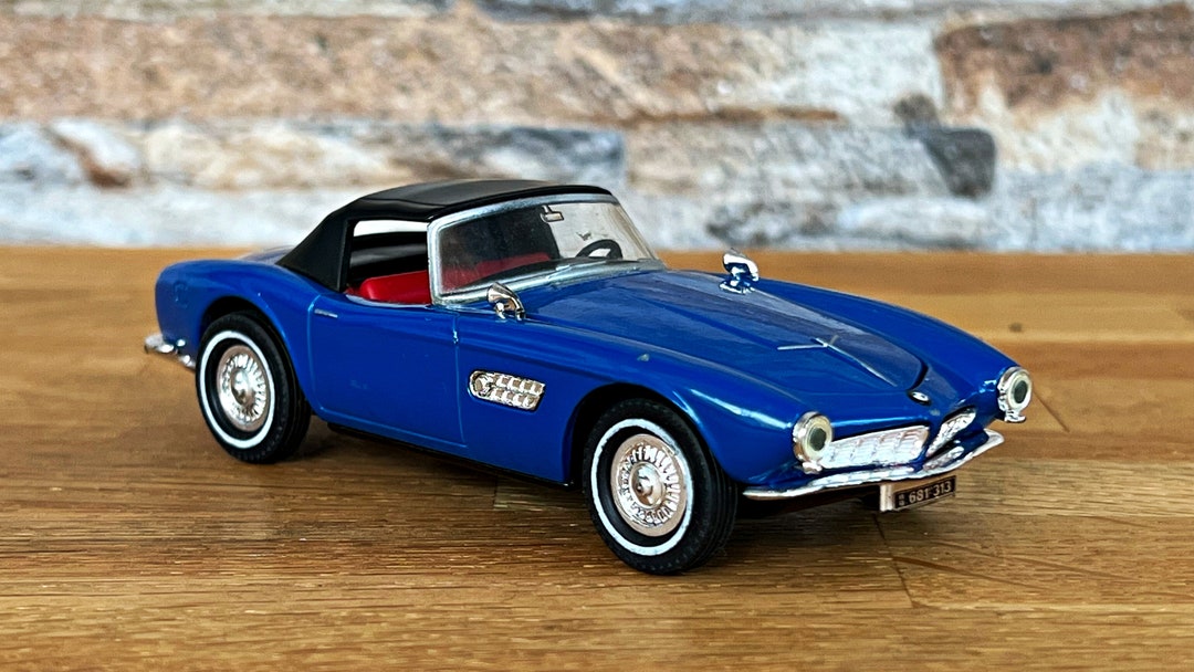 1957 BMW 507, Vintage Diecast Car, 1/38 Scale Model Car, Metal Model ...