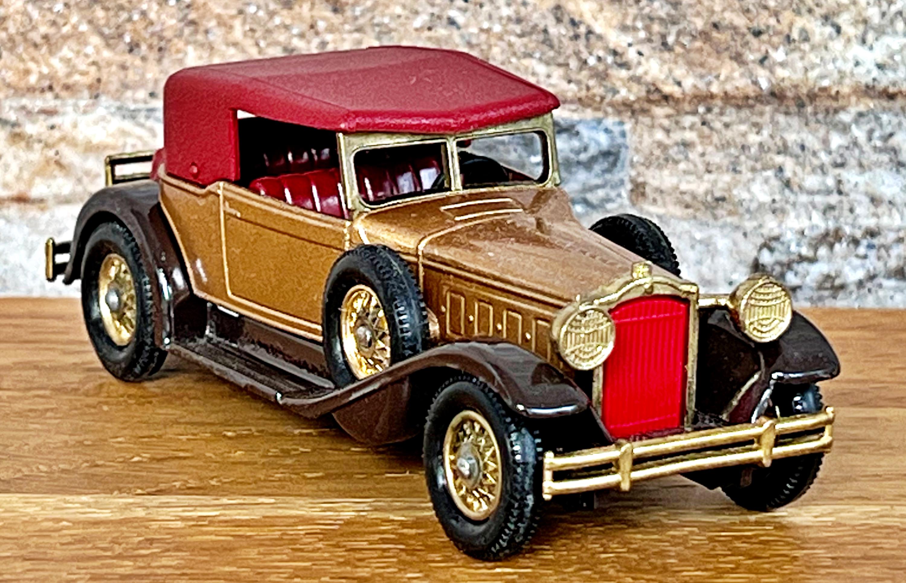 1930 Packard Victoria, Vintage Diecast Car, Vintage Model Car, 1