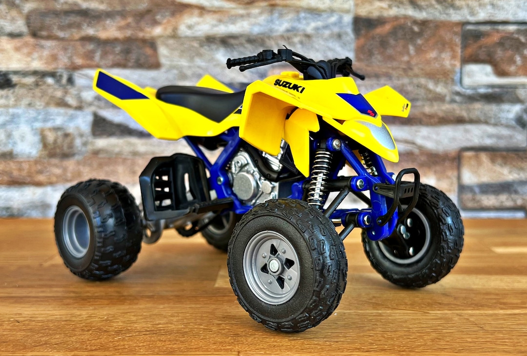 Suzuki Quadracer R450, Scale 1/12 Model Motorcycle, Diecast Motorcycle ...