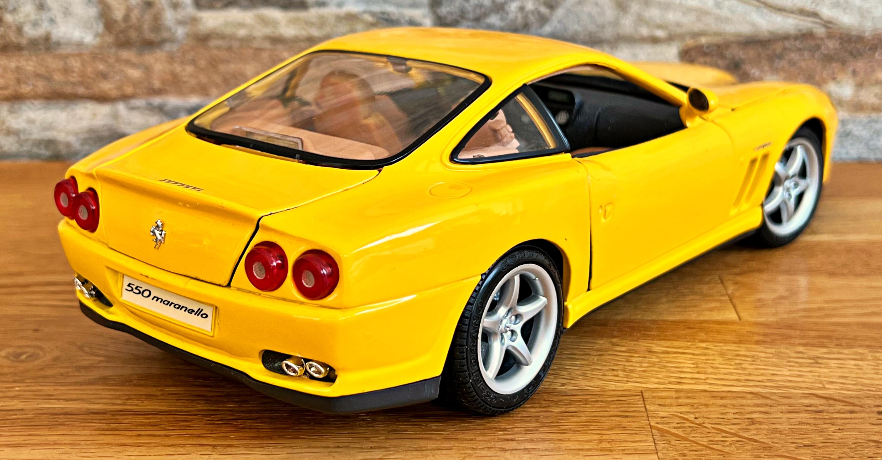 Ferrari 550 Maranello 1996 | Vintage Model Car | Die Cast Model