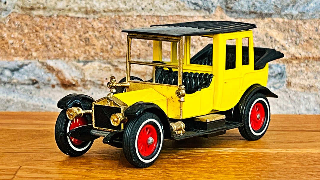 1912 Rolls Royce , Vintage Diecast Car, Model Car, Metal Car Model, Old
