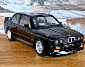 Bmw M3 E46 Gtr Street Version 1:43 Minichamps Black - Etsy