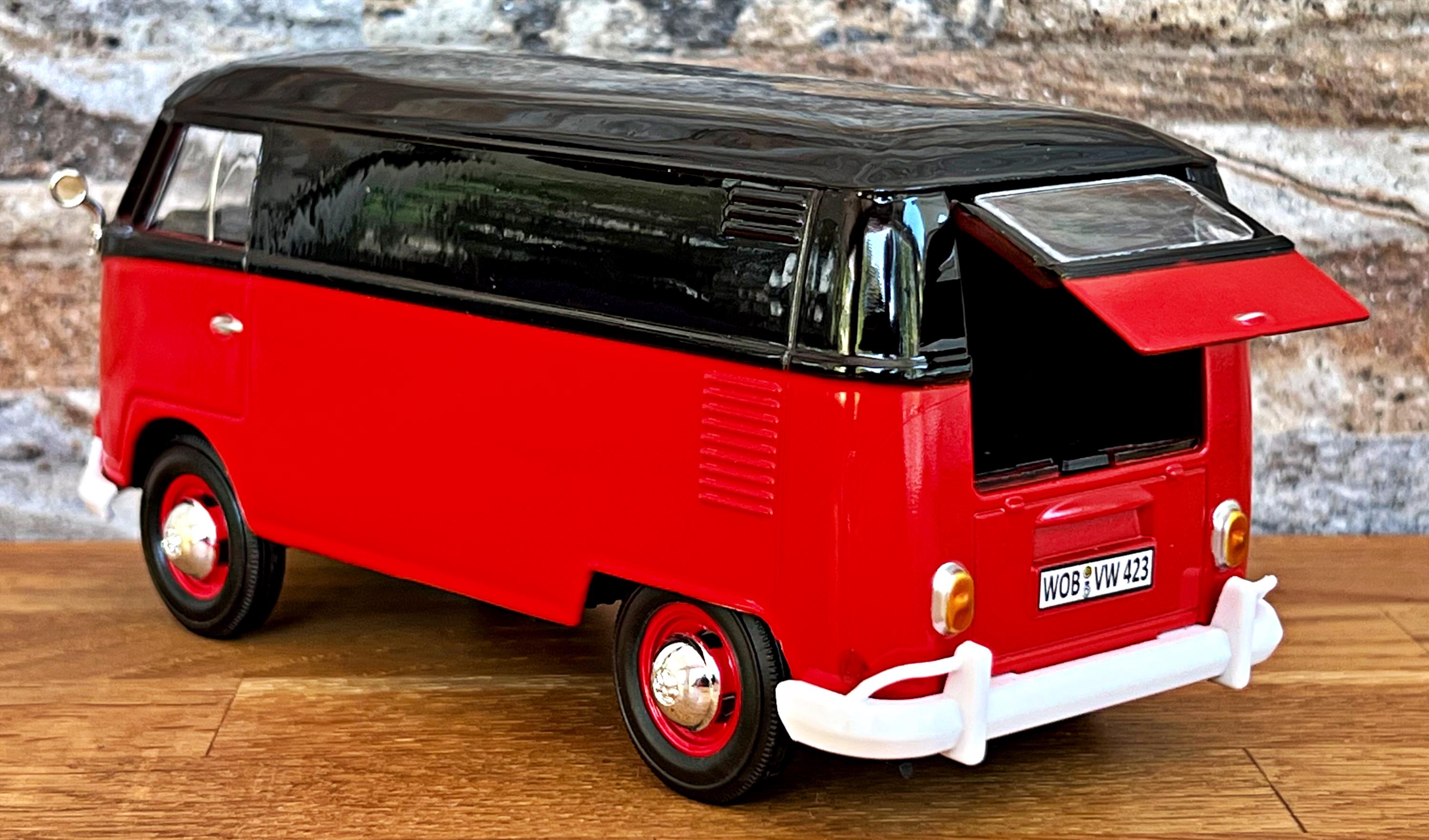 Volkswagen Type 2 (T1) Delivery Van | Model Bus | Diecast Car | 1