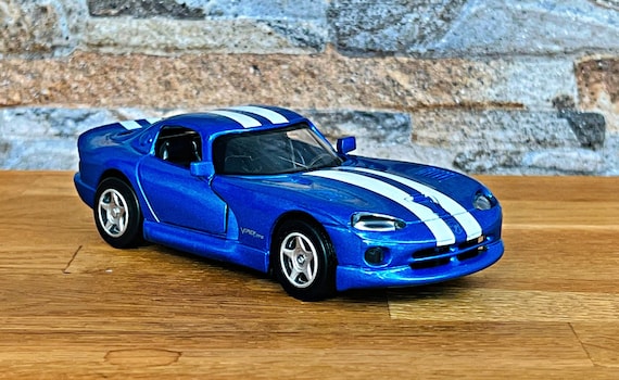 Dodge Viper Coupé 1993 Bleu Métallique - Maquette Maxichamps 1/43 - Collection