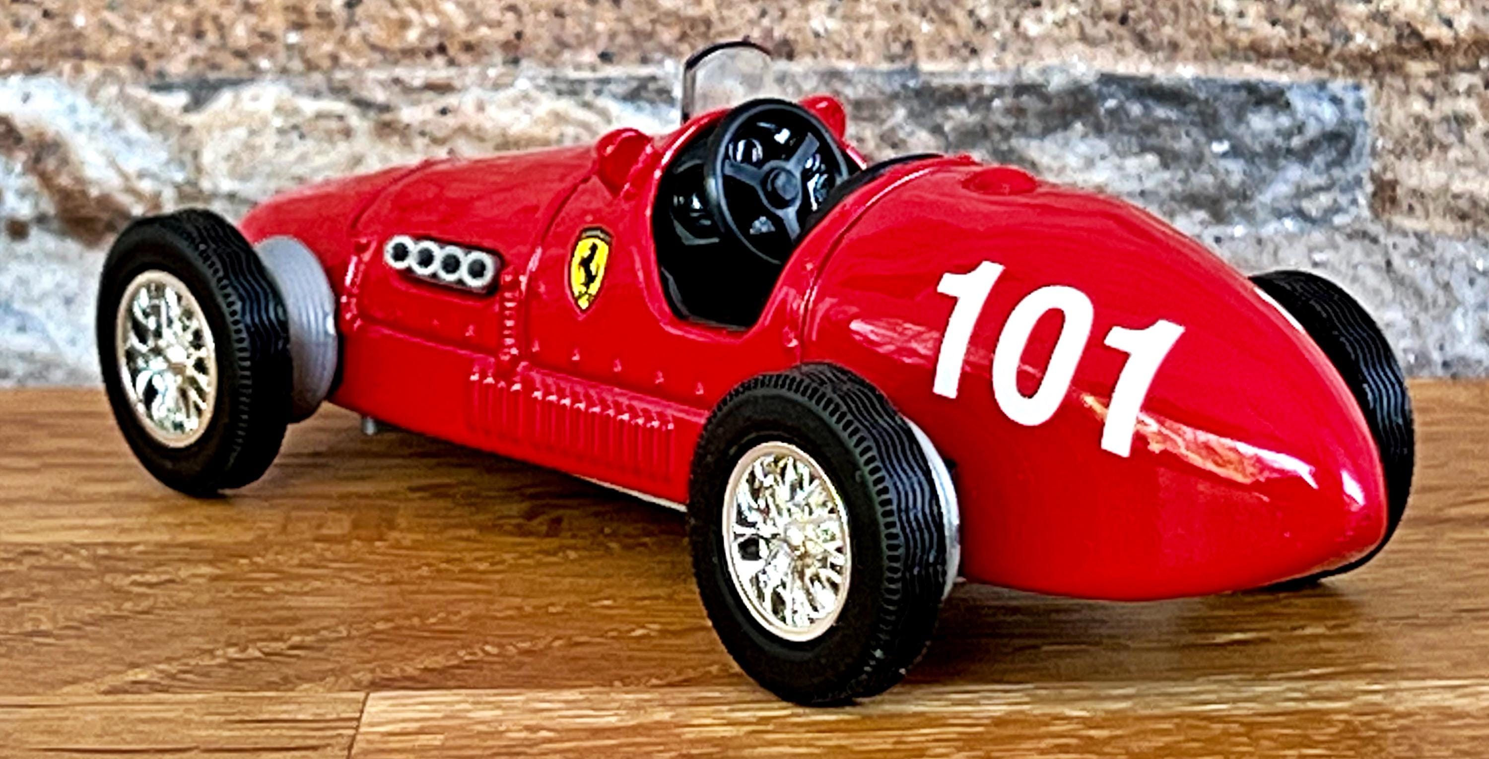 1952 Ferrari 500 F2 , Vintage Car Model, Diecast Model Car, 1:35