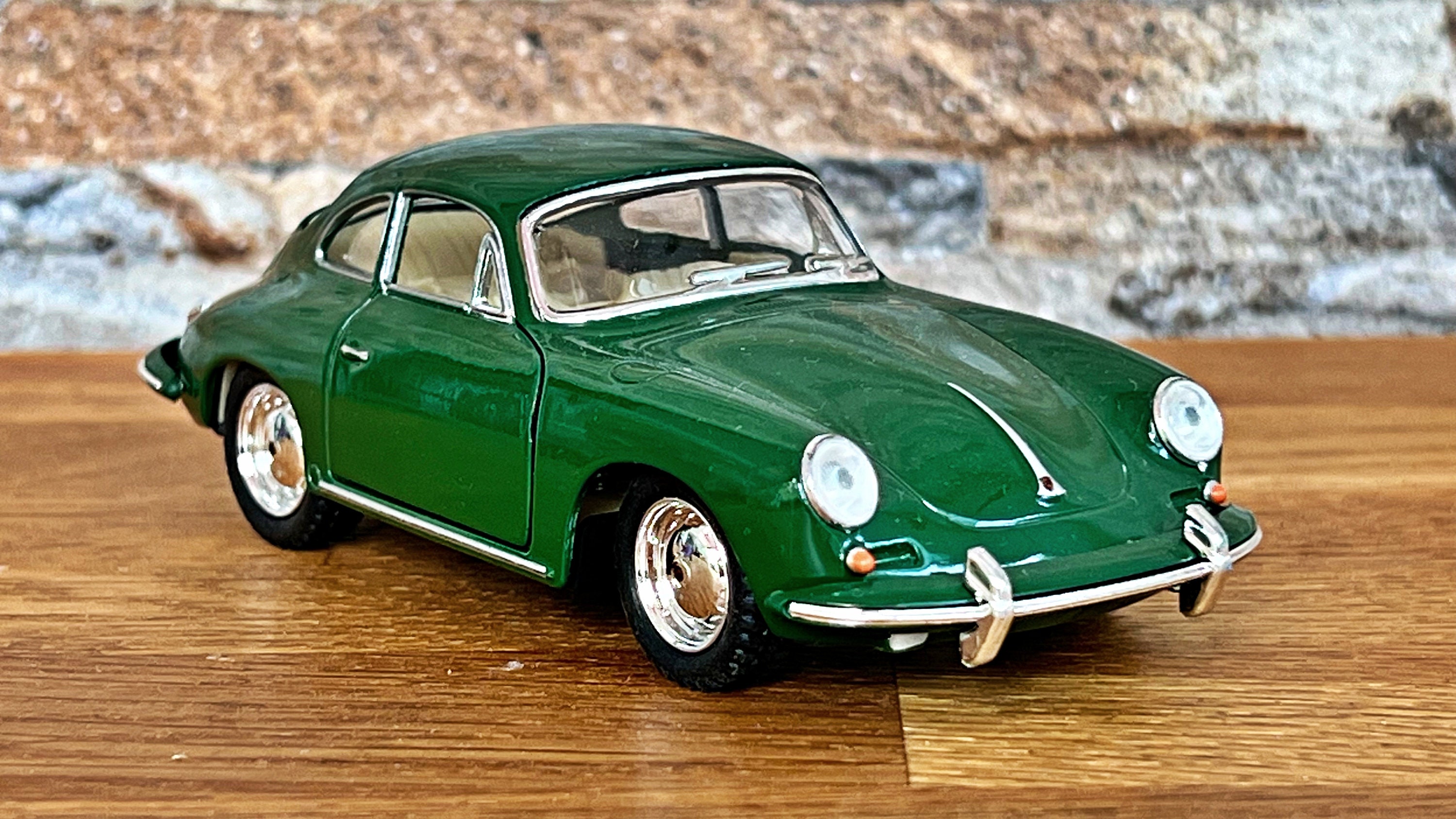 Porsche 356 B Carrera 2 | Vintage Model Car | 1/32 Diecast Car | 1