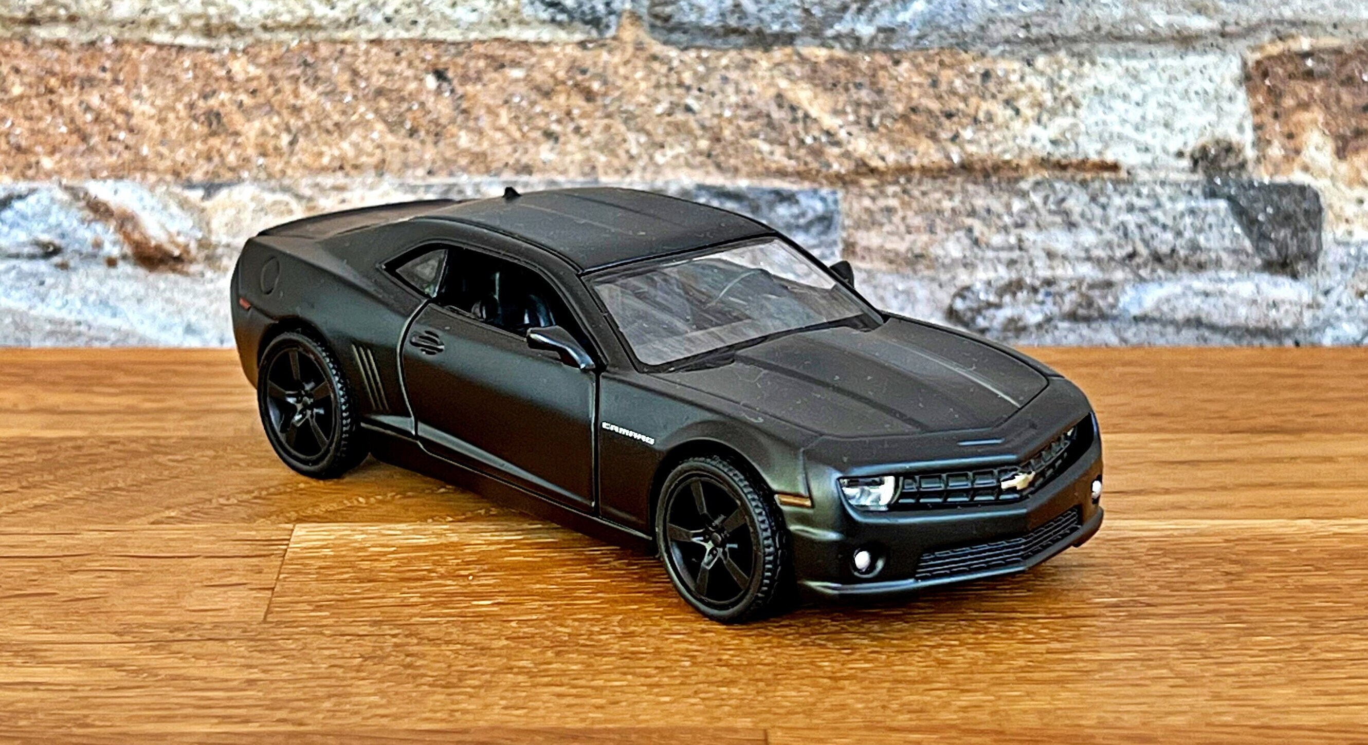 Chevrolet Camaro 2010 | Model car | Diecast car | 1/36 scale model car | die cast car | Collection item | Car model | Camaro | Matte black
