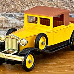 1932 Rolls Royce , Vintage model car, diecast car, scale model car, metal car model, old classic car, die cast model, collection item