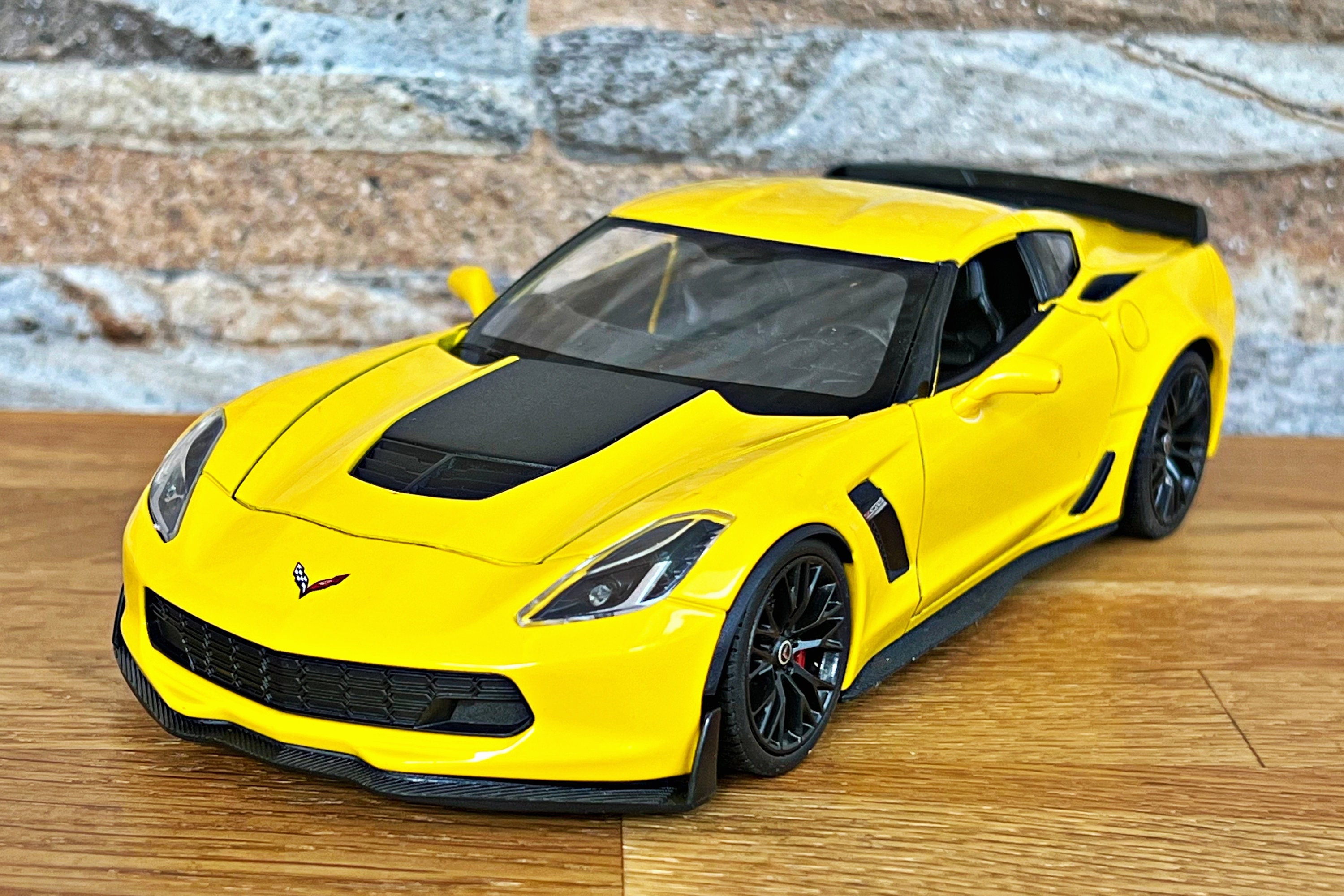 No128 ミニカー1/24箱ありChevrolet Corvette Chevrolet Corvette Z06 2017 | Model Car | 1/24 Diecast Car | Car