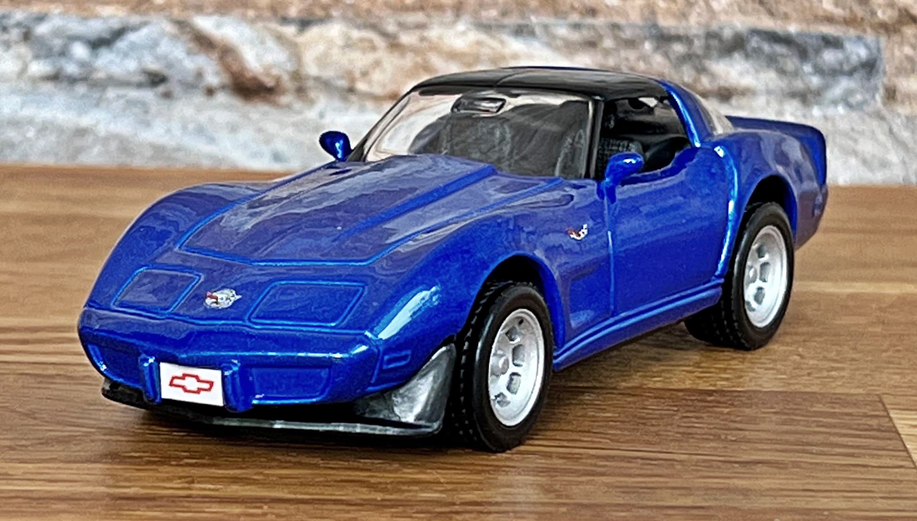 1978 Corvette, Vintage Model Car, Diecast Car, 1:39 Scale Model