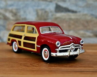フォード ウッディ ワゴン 1949 | ヴィンテージ モデルカー | ダイ