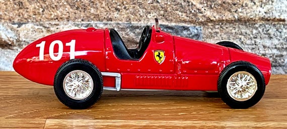 1952 Ferrari 500 F2 , Vintage Car Model, Diecast Model Car, 1:35