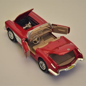 Chevrolet Corvette 1959 | Model car| scale 1/24 Diecast car | Classic model car | 1/24 scale model car model | collection item | Chevrolet