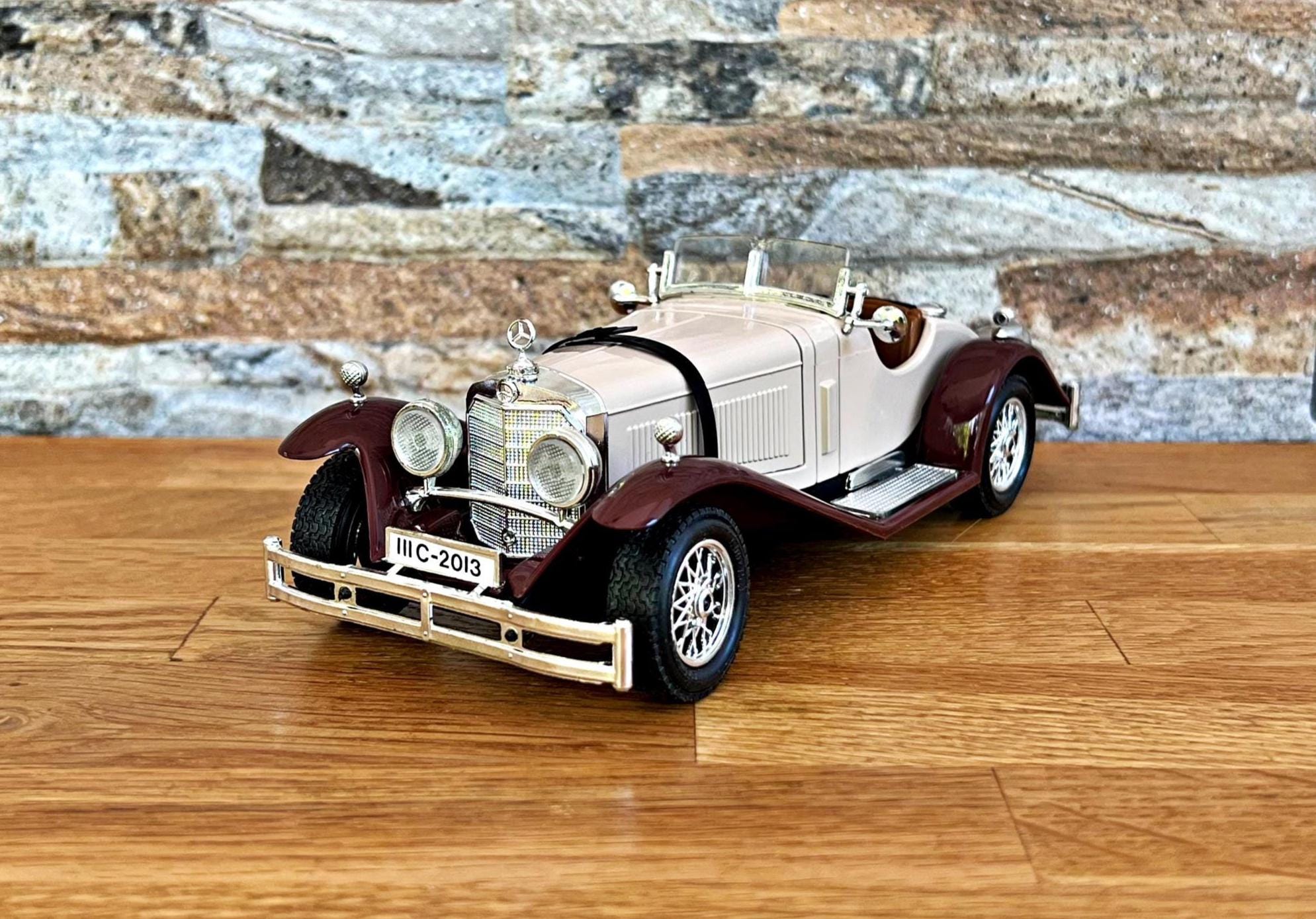 Mercedes Benz SSK 1928 | Vintage Model Car | Diecast Car | 1/24