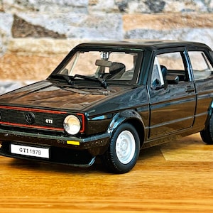 Volkswagen Golf Mk1 GTİ 1979 | Vintage model car | Diecast car | 1/24 scale model car | VW Golf Diecast | VW Golf 1 | Car Model | 70&#39;s