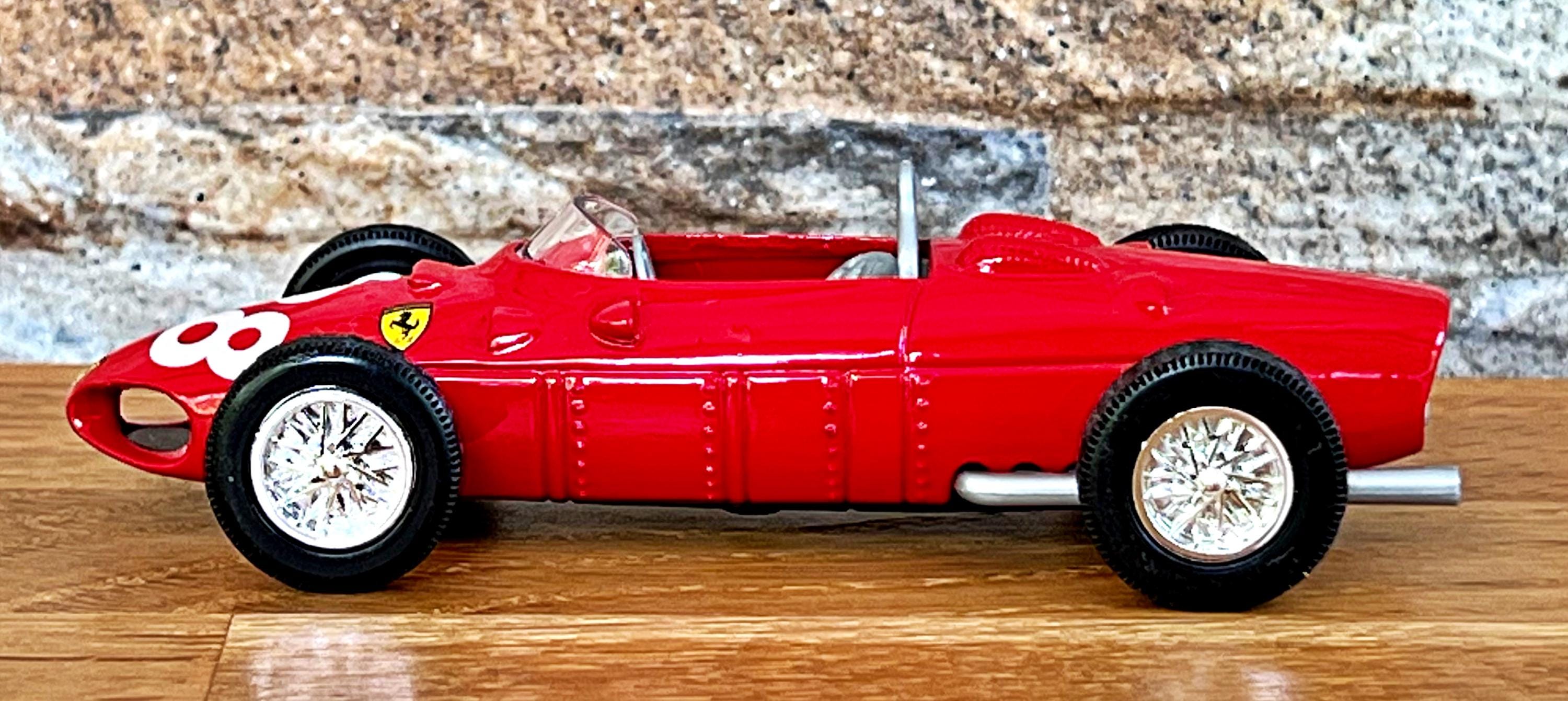 1961 Ferrari 156 F1 , Vintage Car Model, Diecast Model Car, 1:35