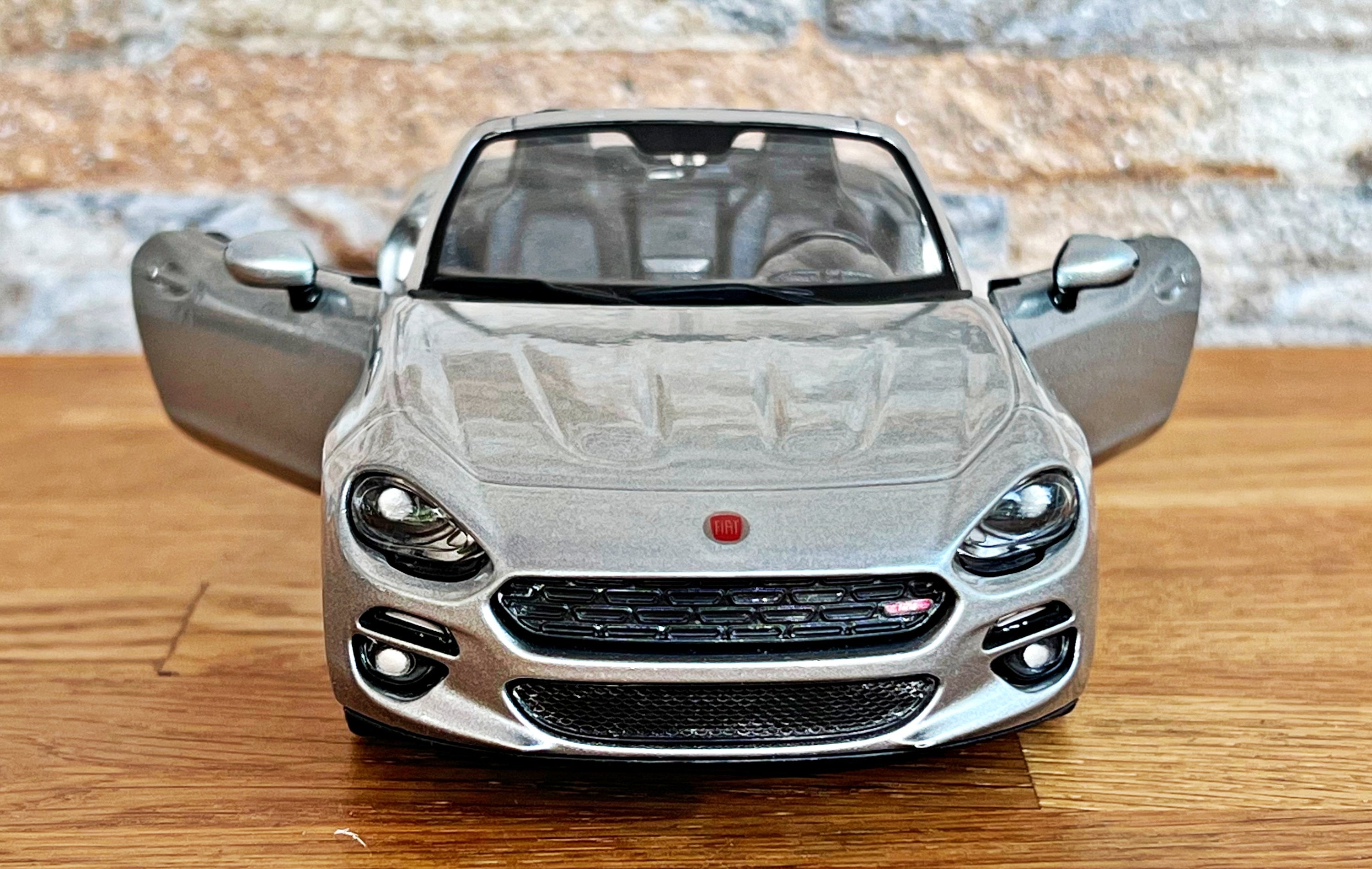 BBR Fiat 124 Spider Red Anniversary 1:18 LE 124pcs w/Case