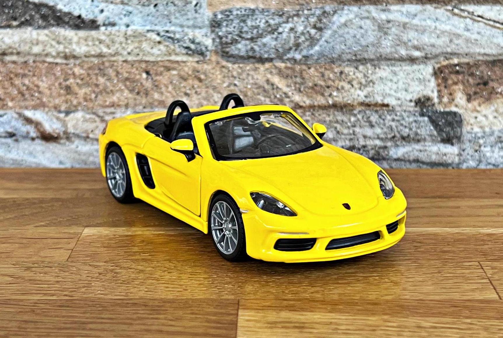 Porsche 718 Boxster , Model Car, Diecast Car, 1:32 Scale Model Car
