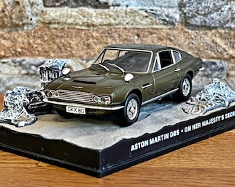 Aston Martin DBS , 007 James Bond Collection, Vintage Diecast Car