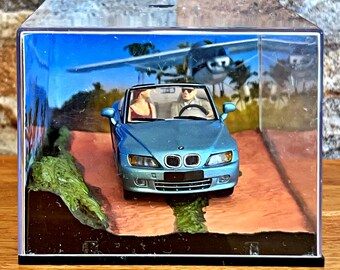 BMW Z3, 007 James Bond Collection Car, Vintage Diecast Car, Scale