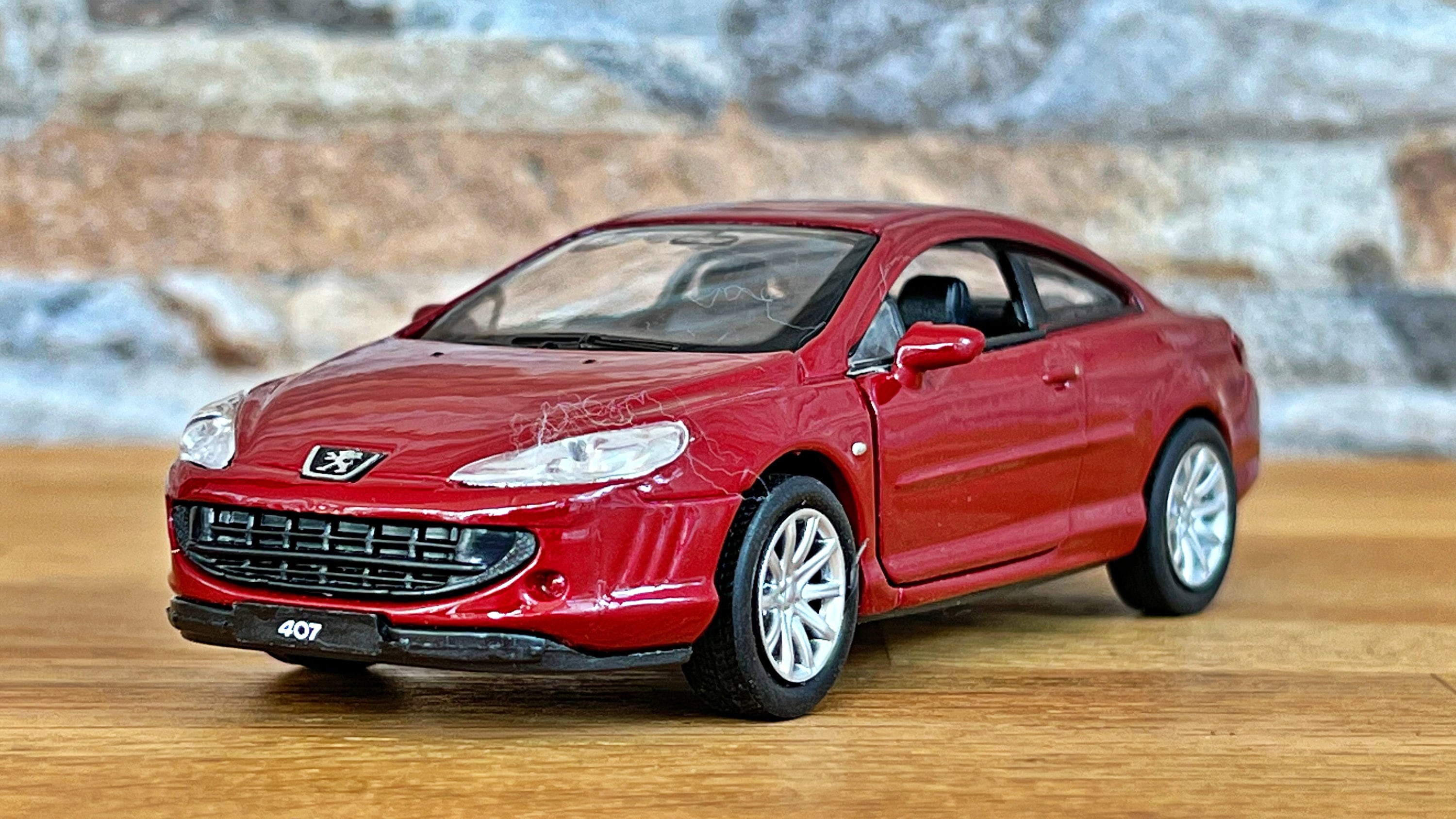 Peugeot 407 Coupe | Model Car | Diecast Car | 1/36 Scale Model Car