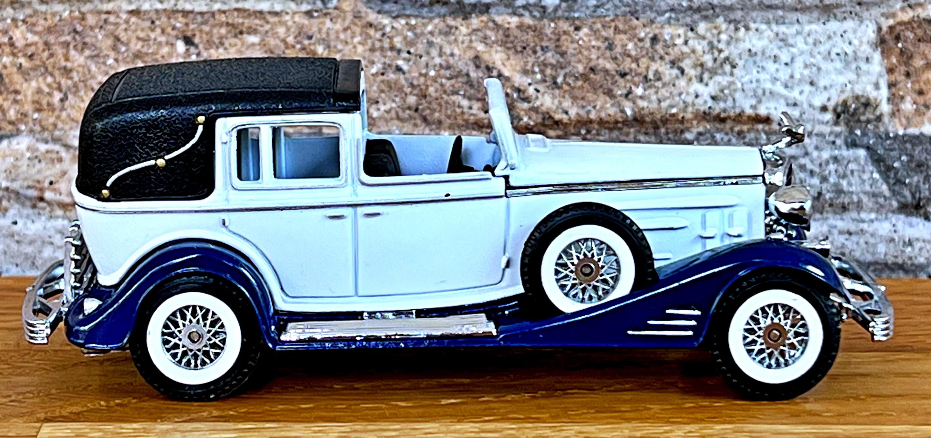 1933 Cadillac 452 V16, Vintage Model Car, Diecast Car, Scale Model