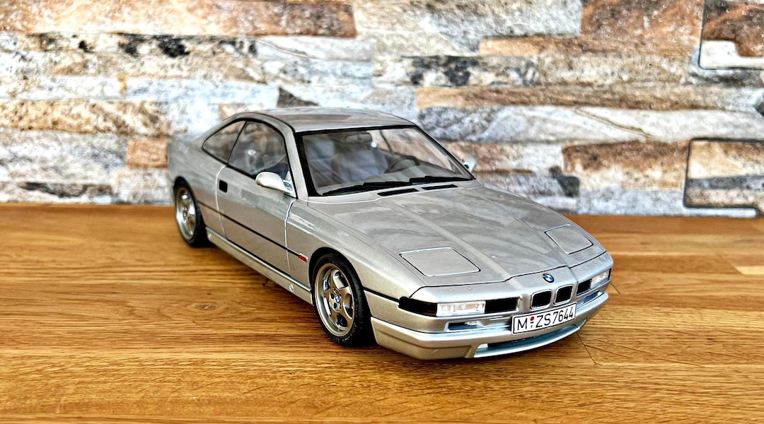 BMW 850 CSI E31 1992 | Vintage Model Car | 1/18 Scale Model Car ...