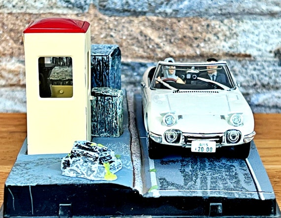 Toyota 2000GT, 007 James Bond Collection Car, Vintage Diecast Car