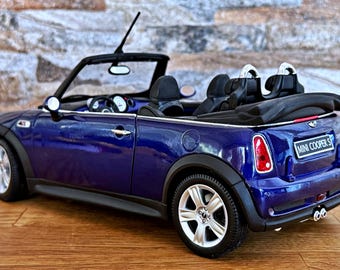 Mini Cooper S Cabrio | 1/18 Diecast Model Car | 1/18 Scale Model
