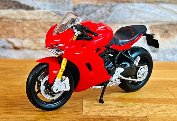 Ducati Super Sport S, escala 1/18 Motos en miniatura, motos en