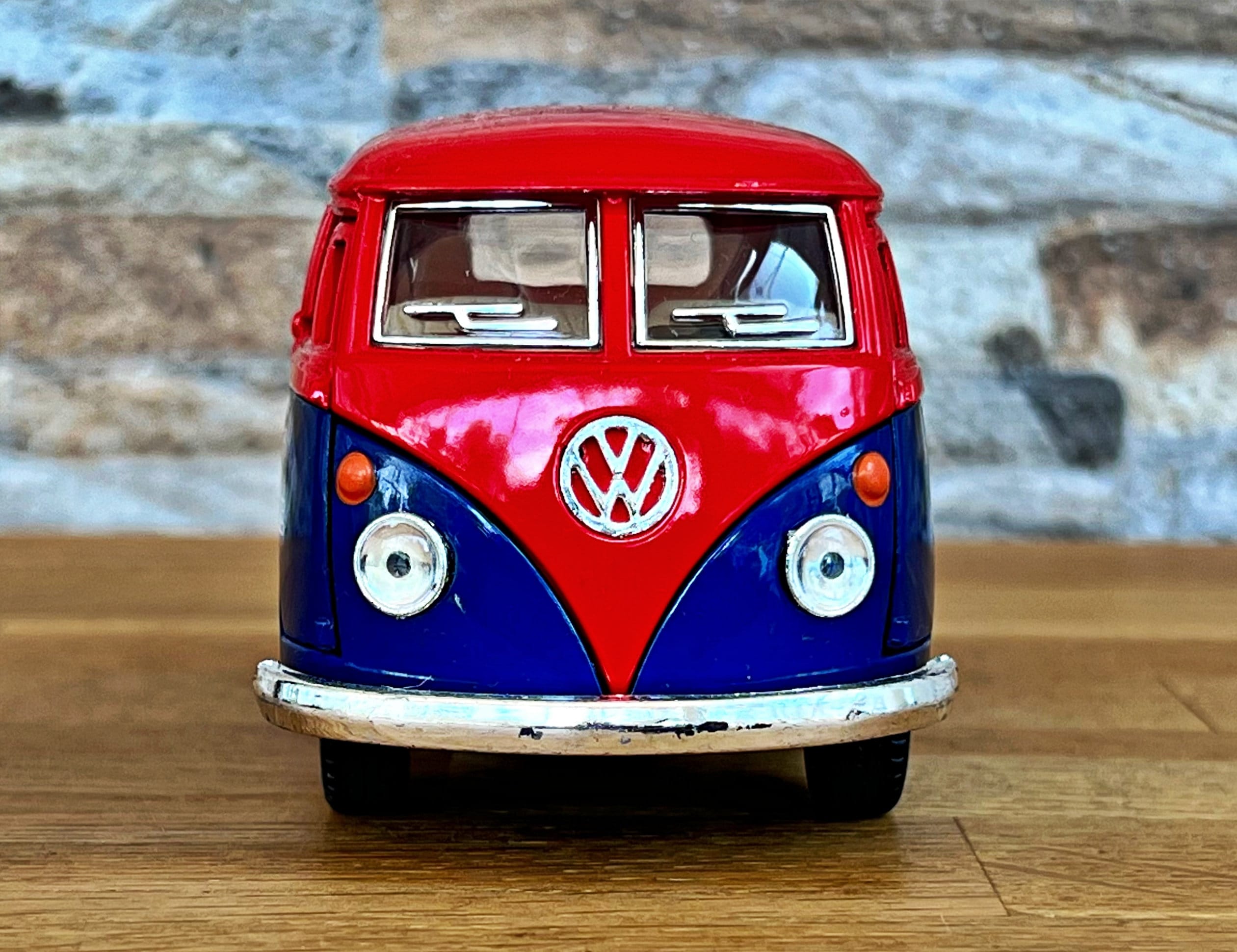 Volkswagen Bus Double Cab Pickup 1963, Model Car, Diecast Car, 1