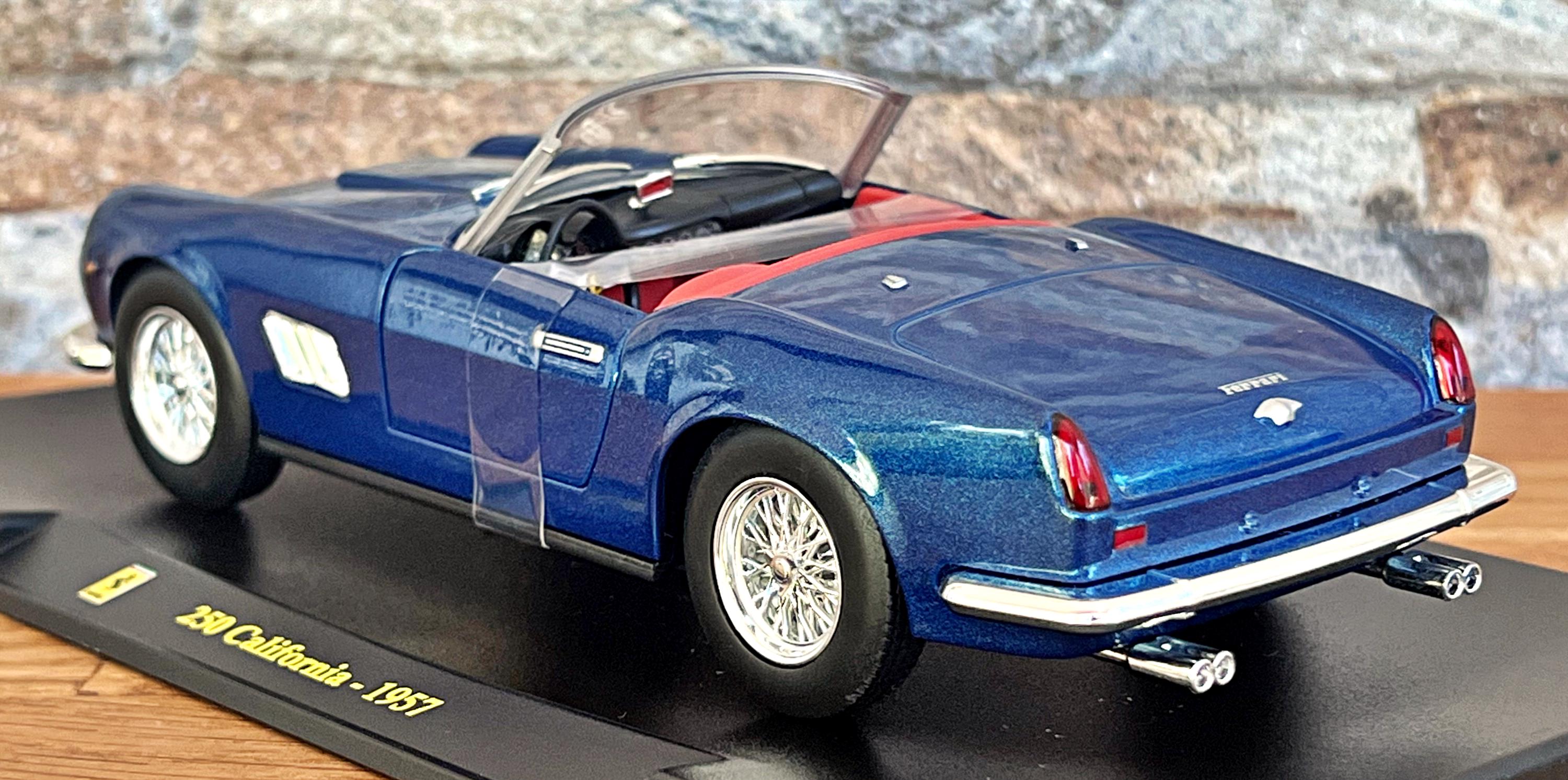 ミニカー 250 California 1957 Ferrari 250 Gt California 1957 1:43 Ixo Red - Etsy