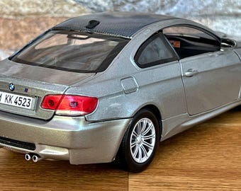 BMW M3 Coupe ミニカー 1/43 シルバー BMW M3 Coupe | Model Car | 1:24 Diecast Car | 1/24 Scale