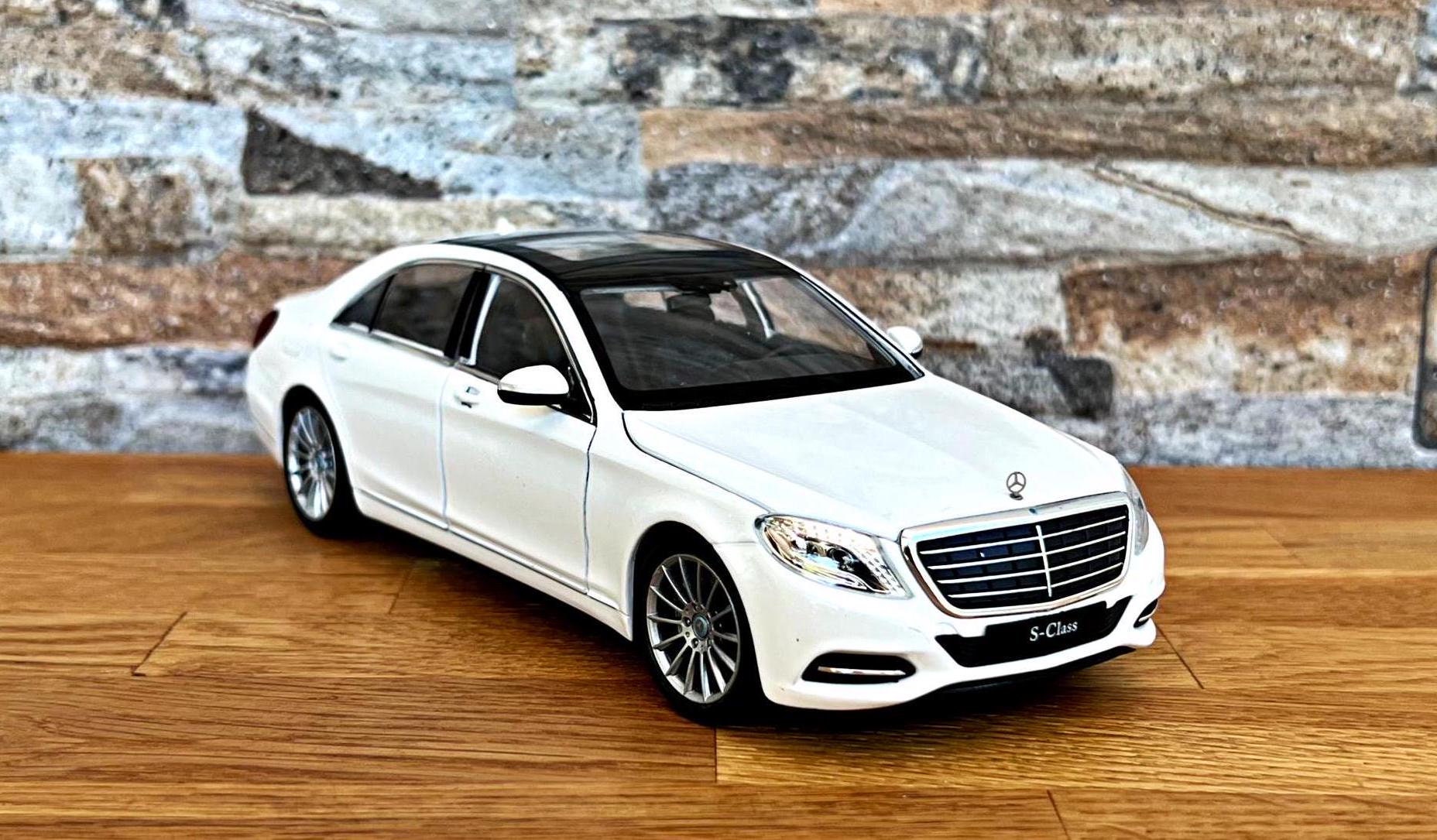 メルセデスベンツ S クラス、モデルカー、ダイキャストカー、スケール