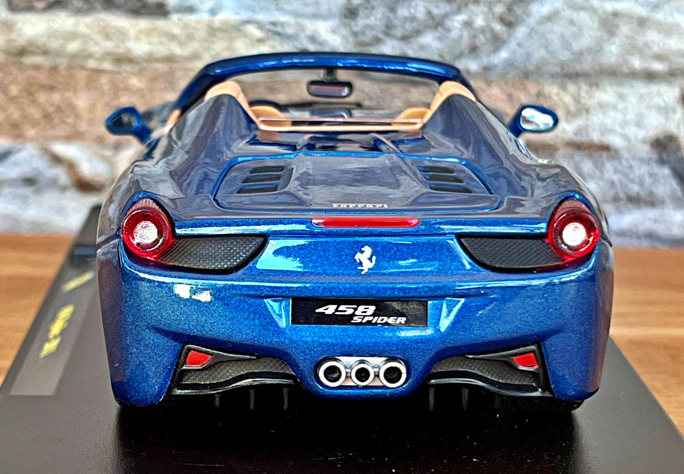 【希少】1/24 フェラーリ 458 スパイダー （2011） ダイキャスト フェラーリ 458 スパイダー 2011 | モデルカー | ダイキャストカー | 1