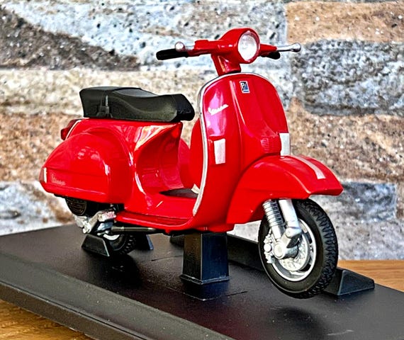 Vespa 2016 PX、1/18スケールモデルバイク、ダイキャストバイク、1/18