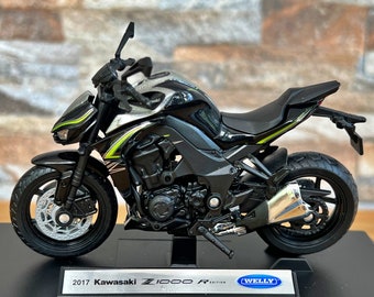 Kawasaki Z1000 R 2017 | Scale 1/18 Diecast Model Motorcycle |1/18